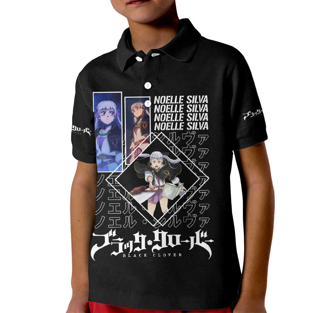 Noelle Silva - Black Clover Kid Polo Shirt Anime Style