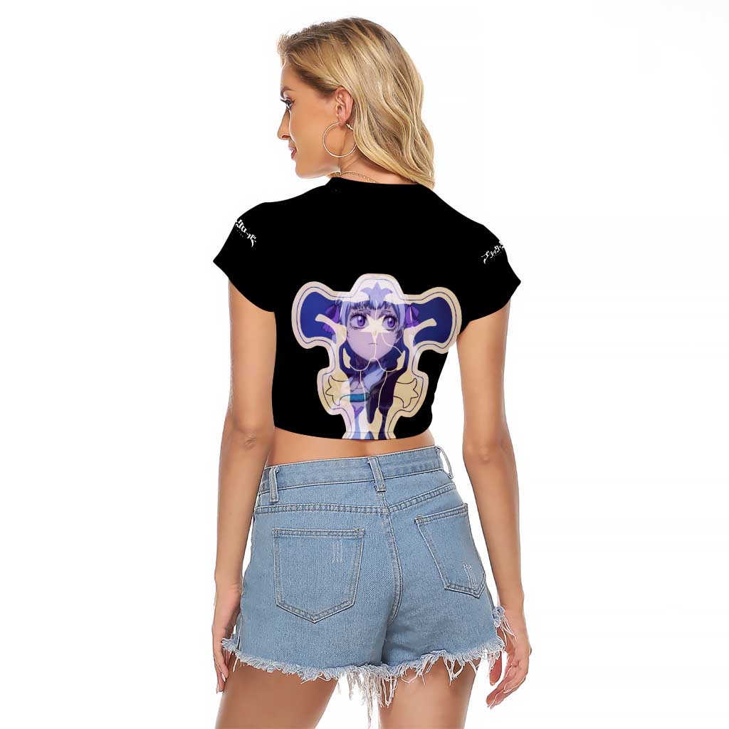 Noelle Silva - Black Clover Raglan Cropped T Shirt Anime Style