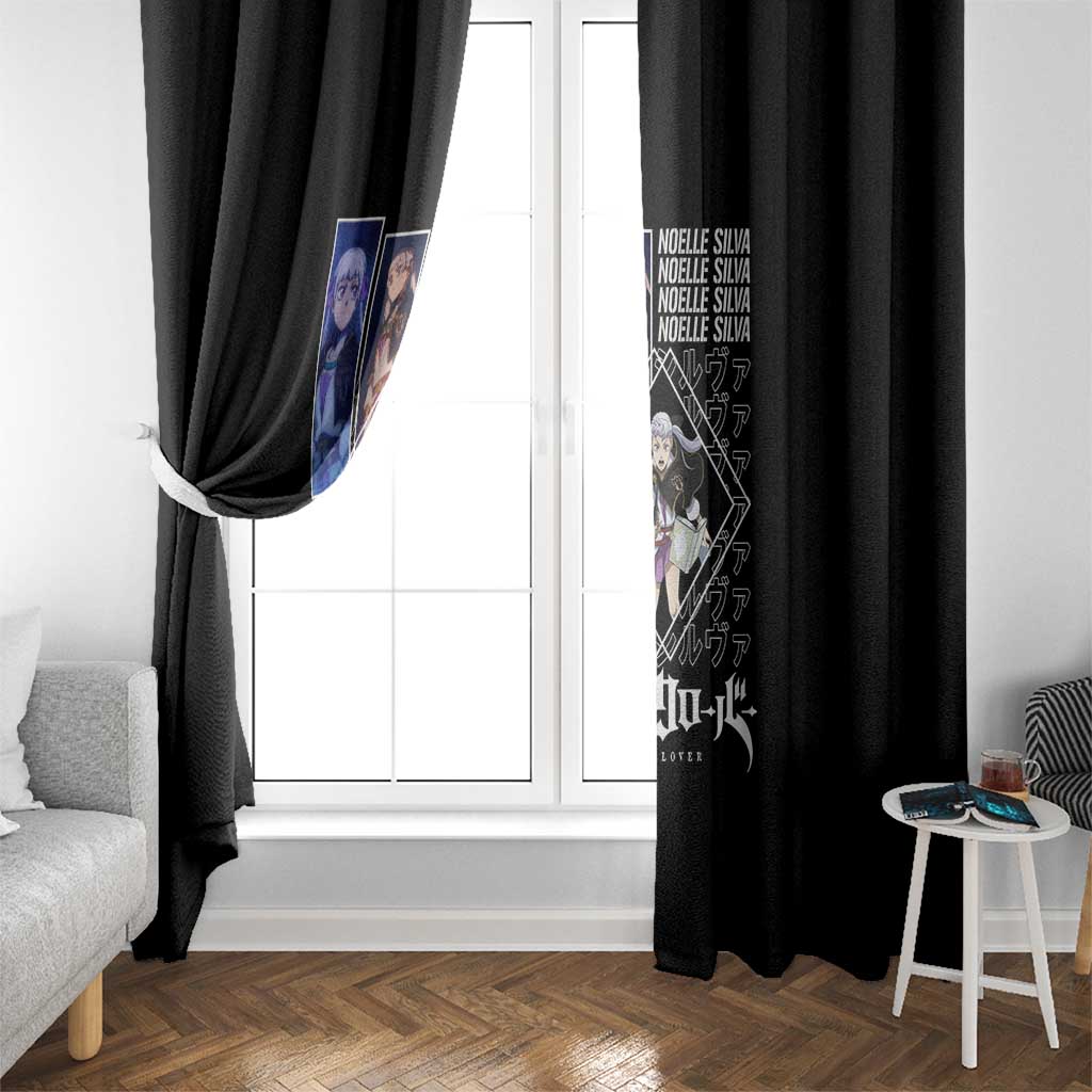 Noelle Silva - Black Clover Window Curtain Anime Style