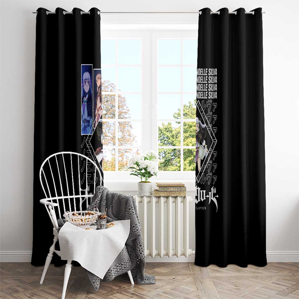 Noelle Silva - Black Clover Window Curtain Anime Style