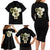 Yuno Grinberryall - Black Clover Family Matching Long Sleeve Bodycon Dress and Hawaiian Shirt Anime Style