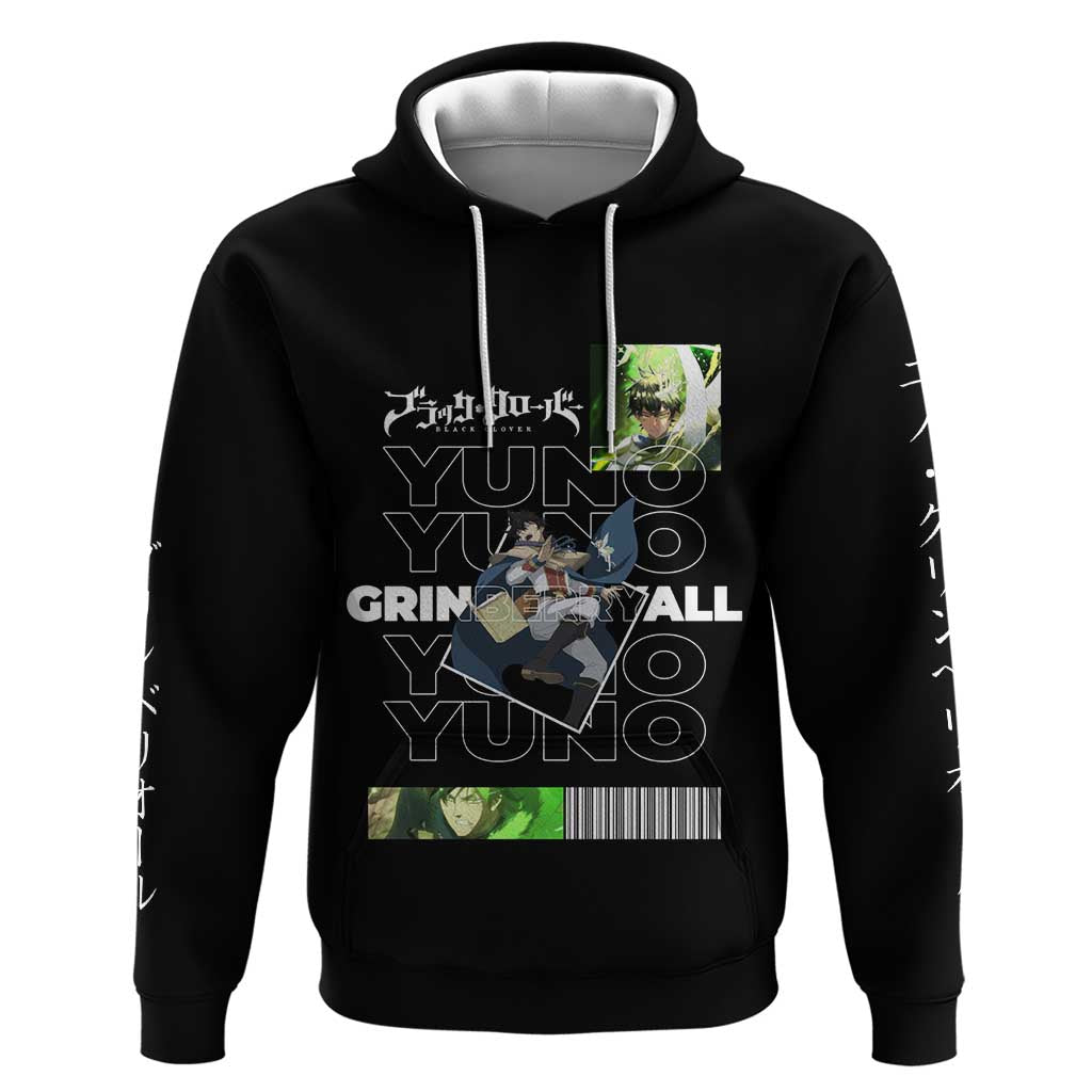Yuno Grinberryall - Black Clover Hoodie Anime Style