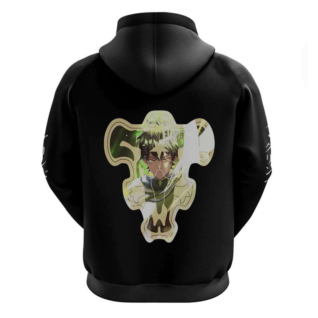 Yuno Grinberryall - Black Clover Hoodie Anime Style