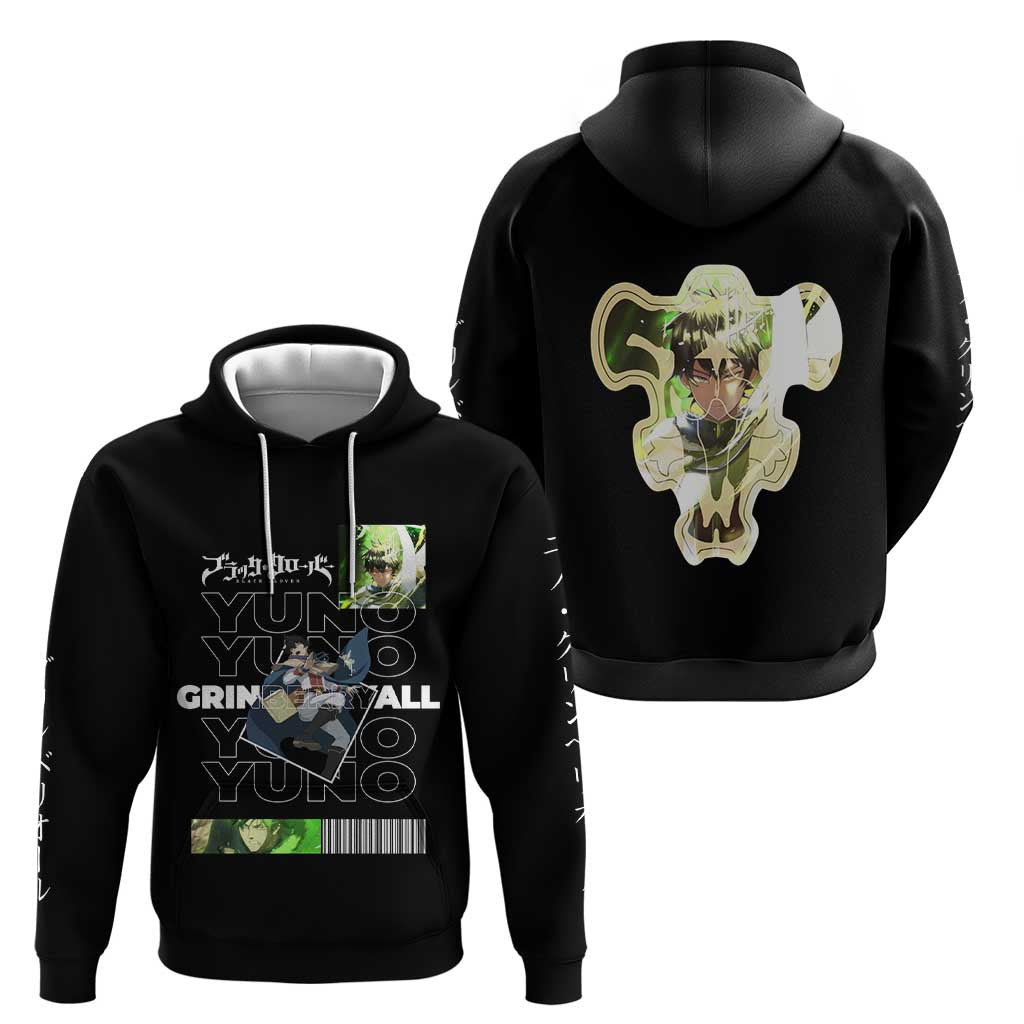 Yuno Grinberryall - Black Clover Hoodie Anime Style