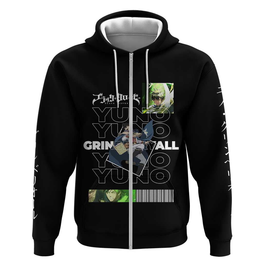 Yuno Grinberryall - Black Clover Hoodie Anime Style