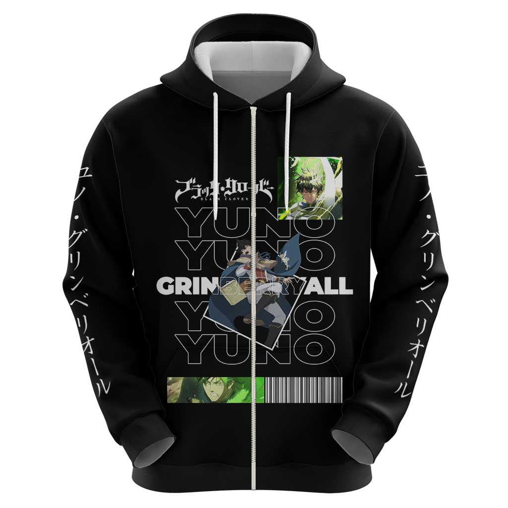 Yuno Grinberryall - Black Clover Hoodie Anime Style