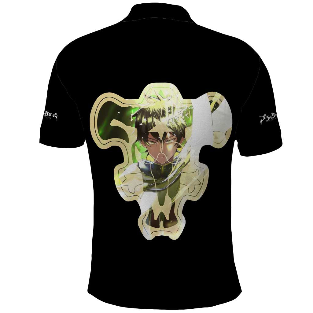 Yuno Grinberryall - Black Clover Polo Shirt Anime Style