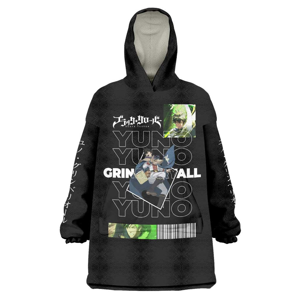 Yuno Grinberryall - Black Clover Wearable Blanket Hoodie Anime Style