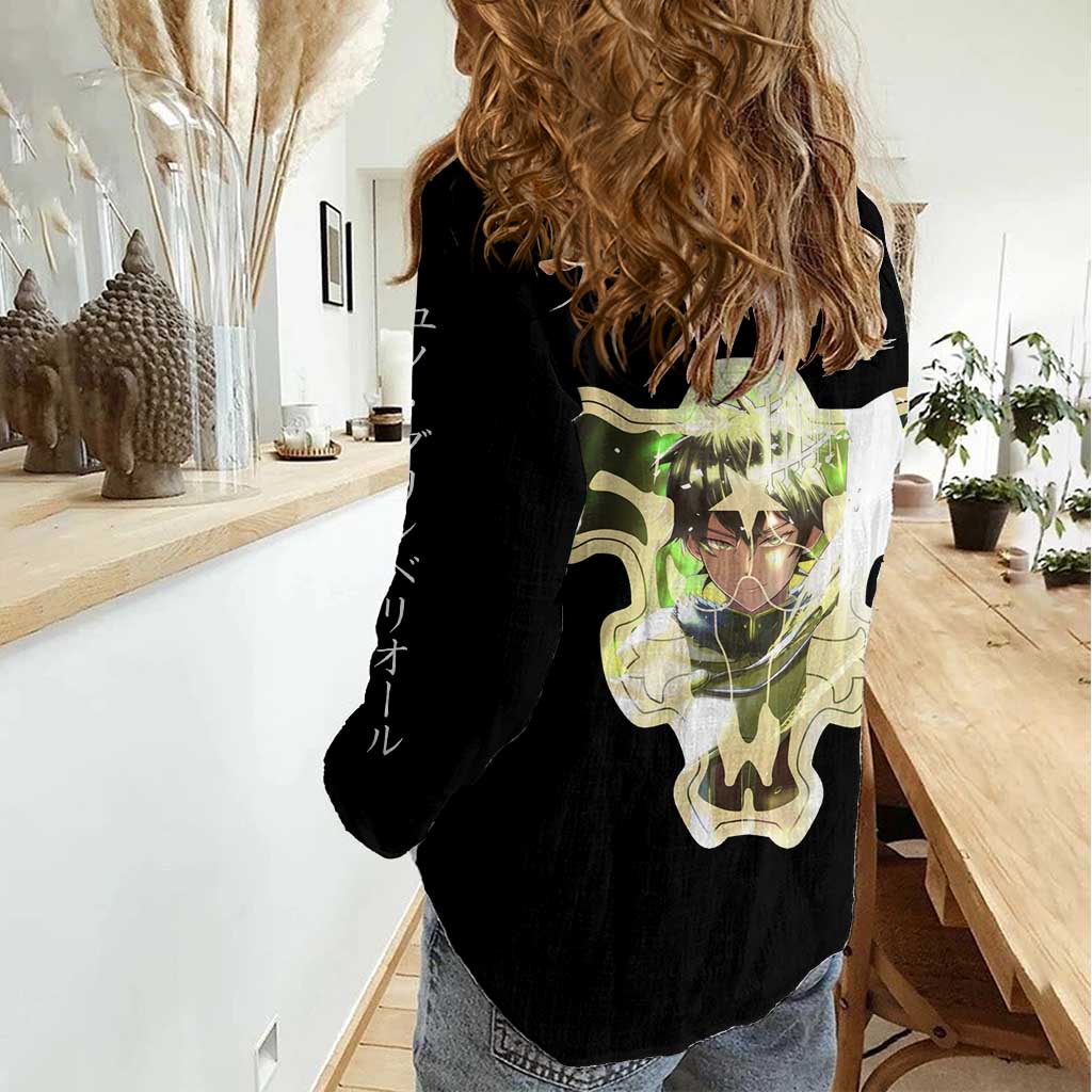 Yuno Grinberryall - Black Clover Women Casual Shirt Anime Style
