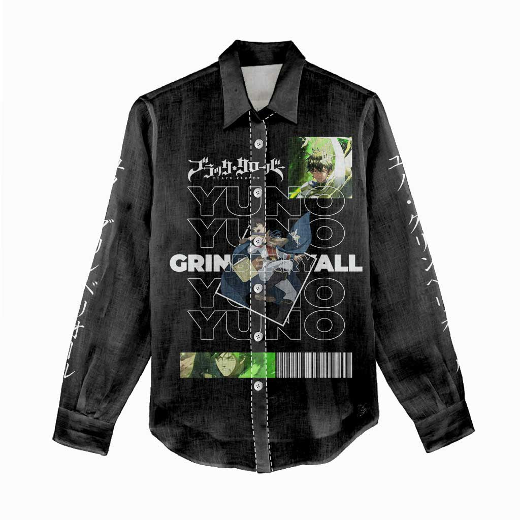 Yuno Grinberryall - Black Clover Women Casual Shirt Anime Style