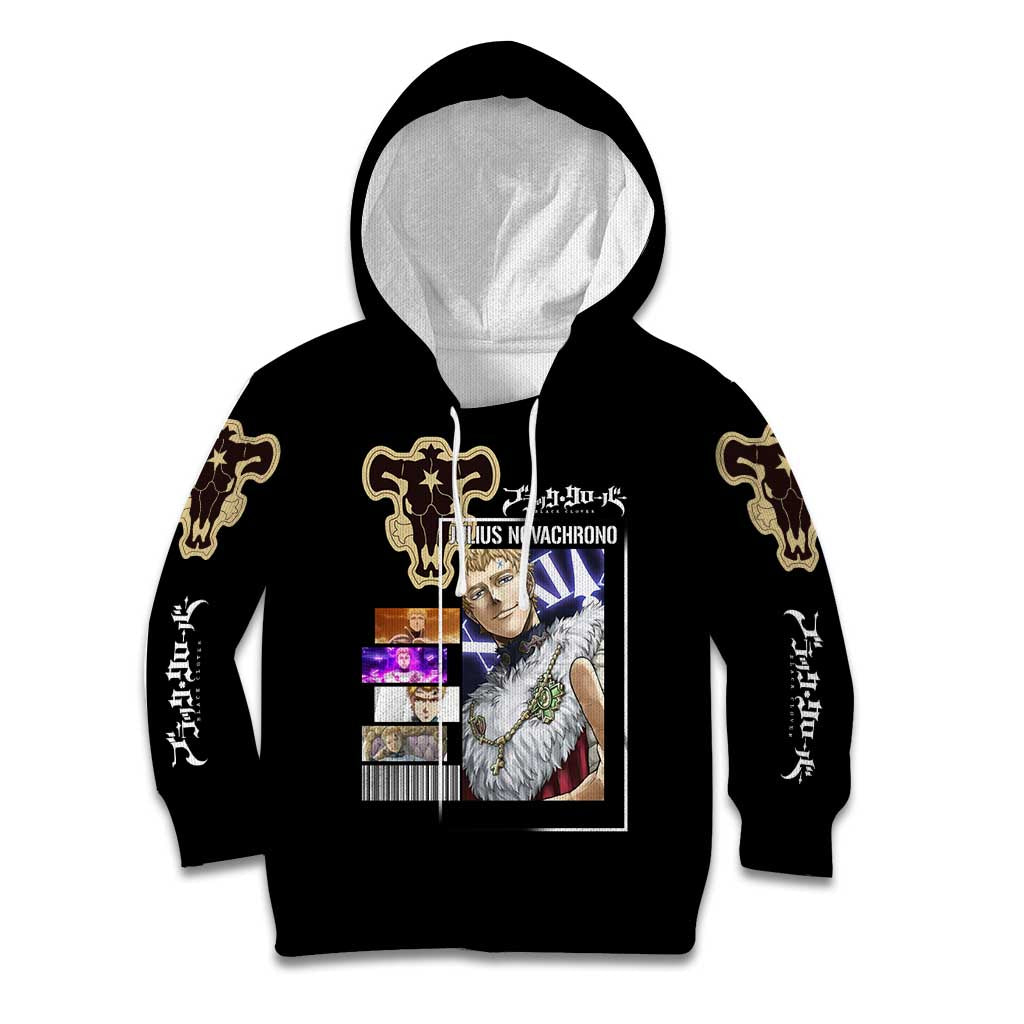 Julius Novachrono - Black Clover Kid Hoodie Anime Style