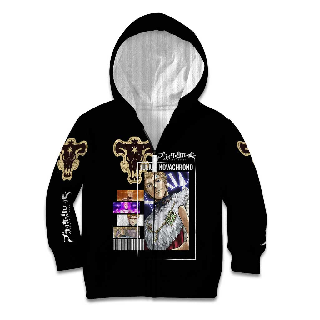 Julius Novachrono - Black Clover Kid Hoodie Anime Style