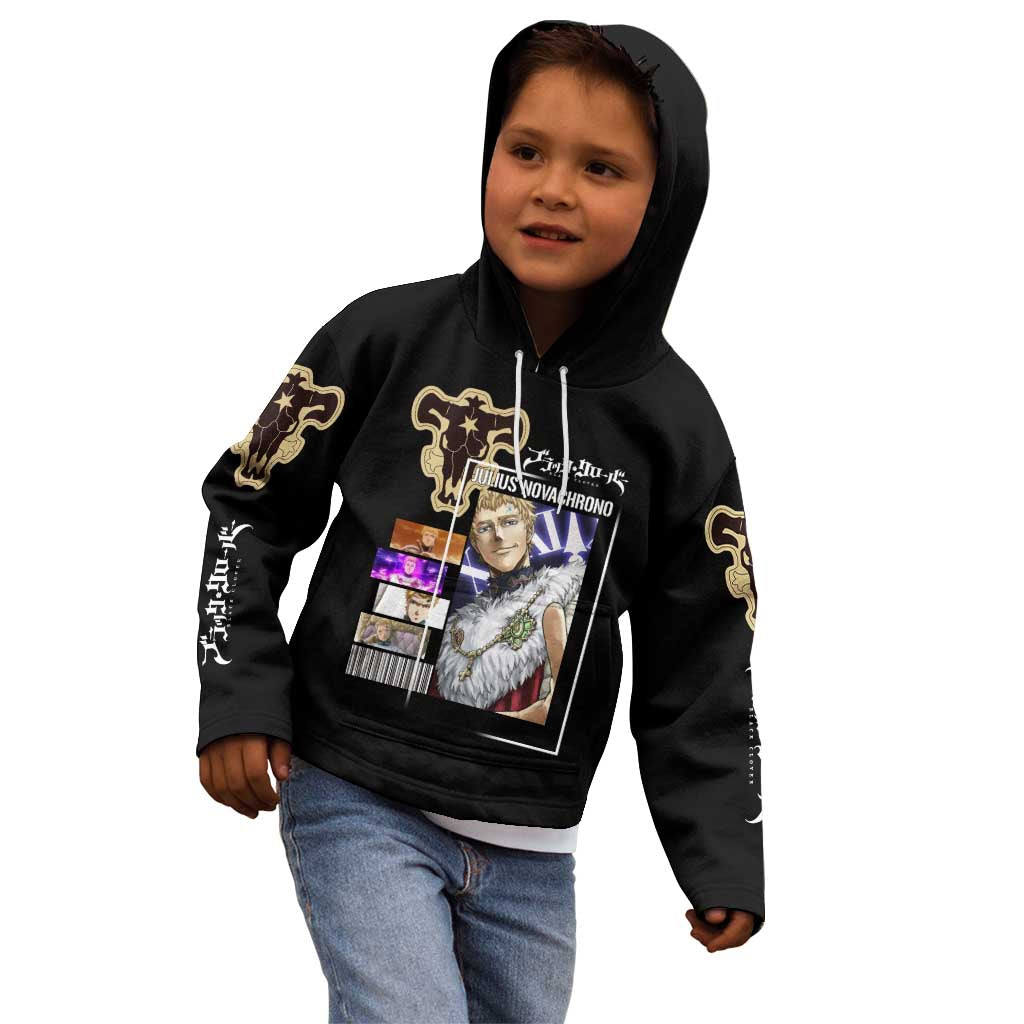 Julius Novachrono - Black Clover Kid Hoodie Anime Style