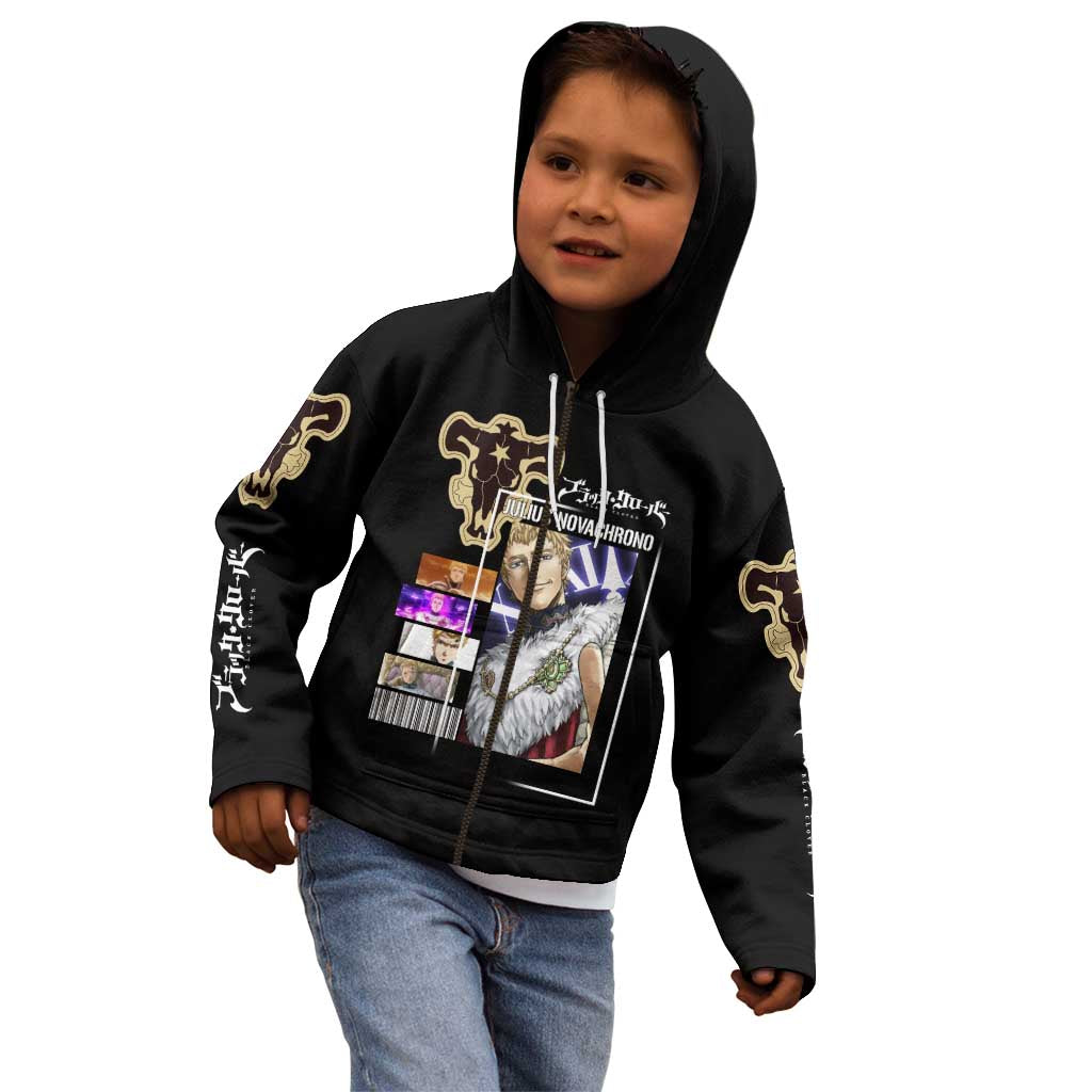 Julius Novachrono - Black Clover Kid Hoodie Anime Style