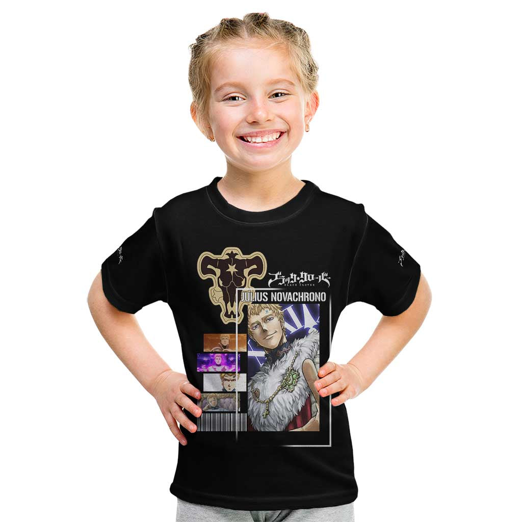 Julius Novachrono - Black Clover Kid T Shirt Anime Style