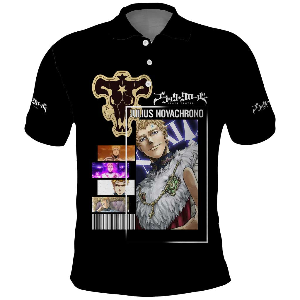 Julius Novachrono - Black Clover Polo Shirt Anime Style