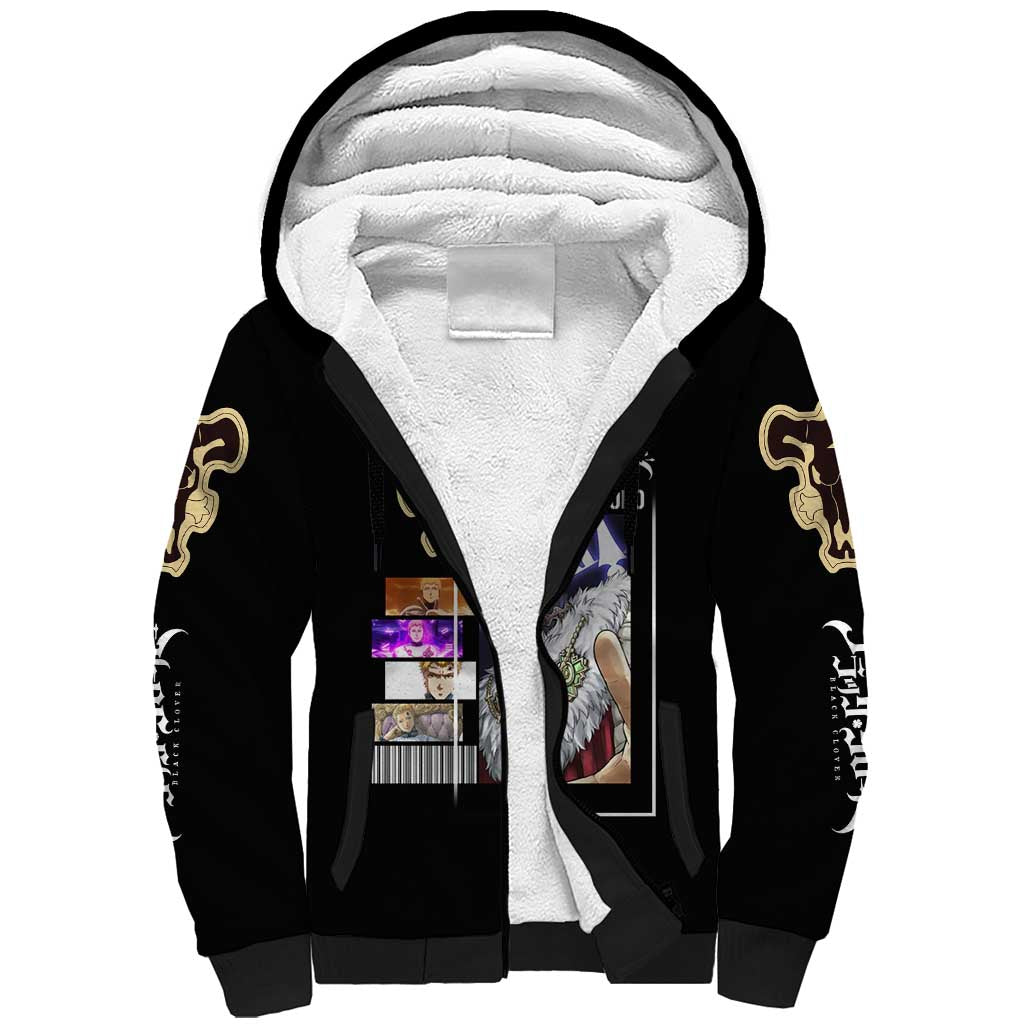 Julius Novachrono - Black Clover Sherpa Hoodie Anime Style