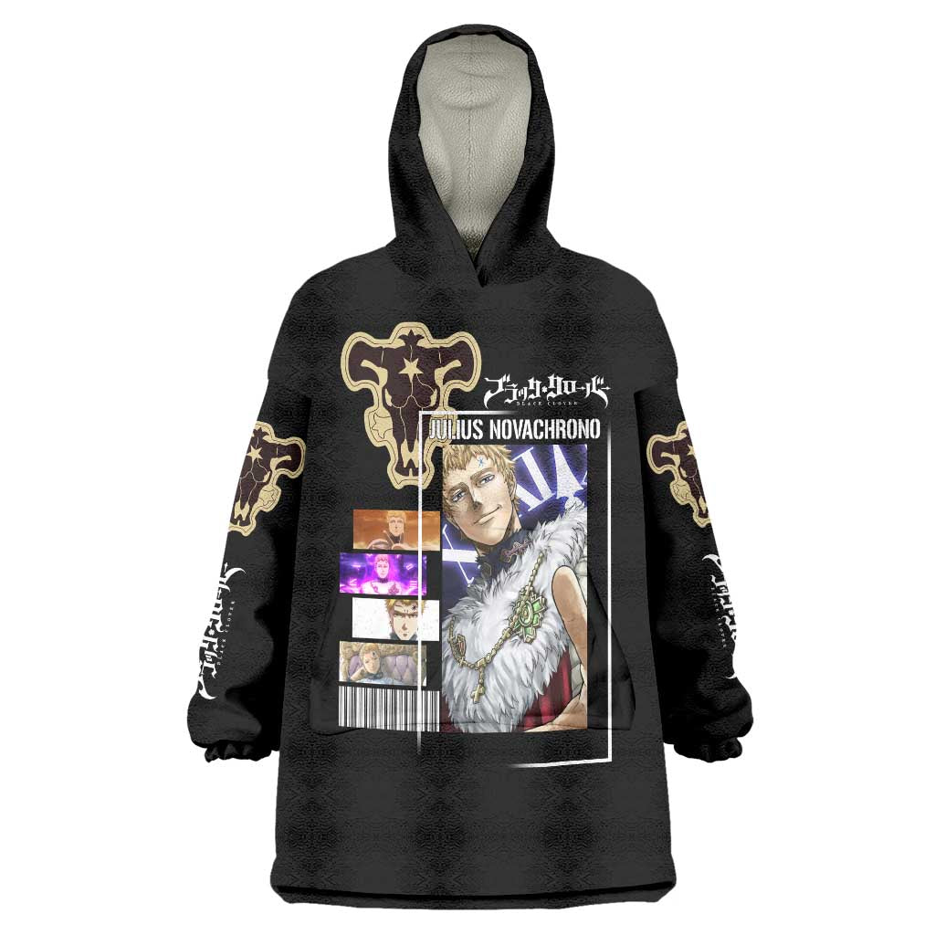 Julius Novachrono - Black Clover Wearable Blanket Hoodie Anime Style