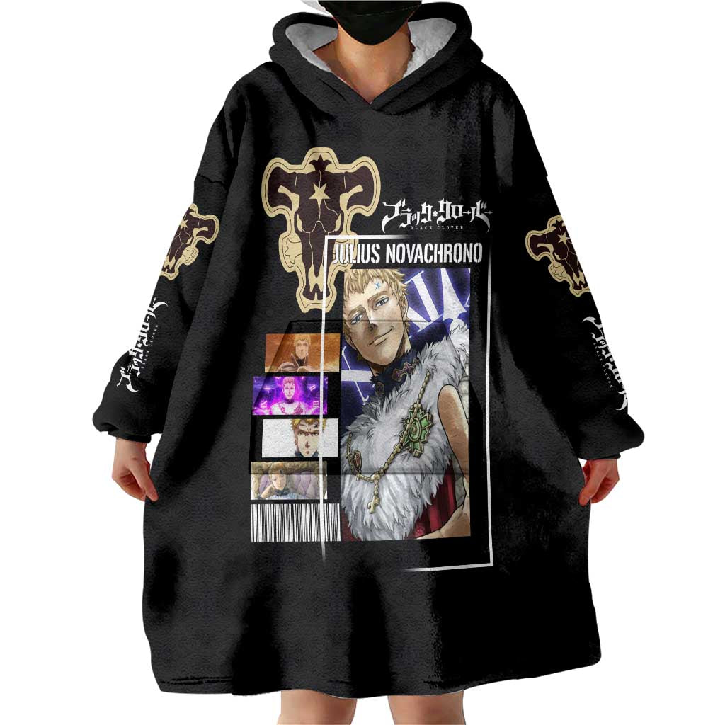 Julius Novachrono - Black Clover Wearable Blanket Hoodie Anime Style