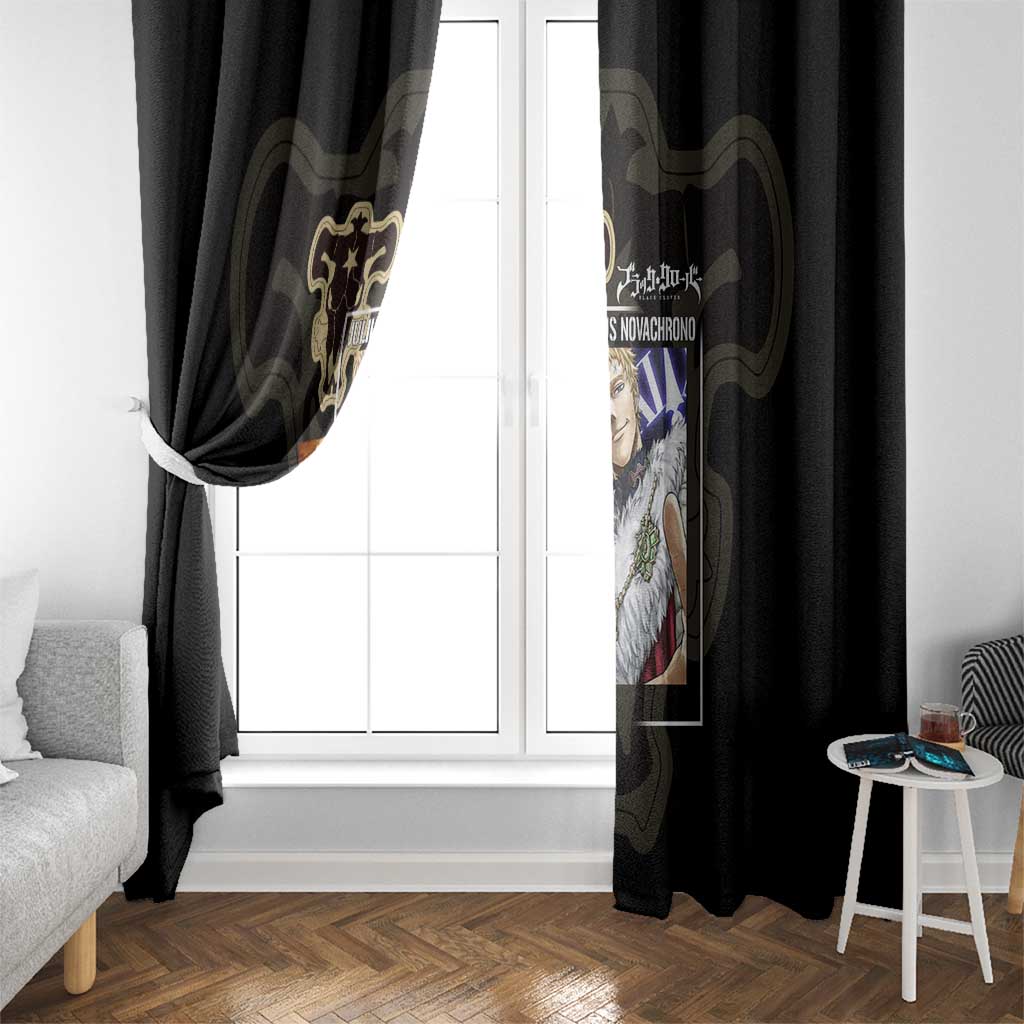 Julius Novachrono - Black Clover Window Curtain Anime Style