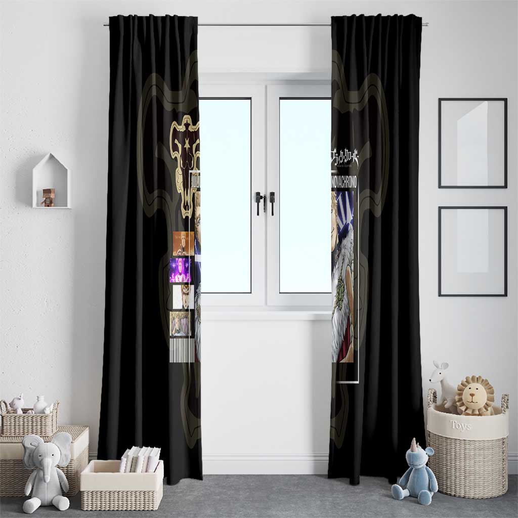 Julius Novachrono - Black Clover Window Curtain Anime Style