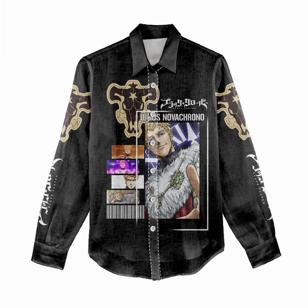Julius Novachrono - Black Clover Women Casual Shirt Anime Style