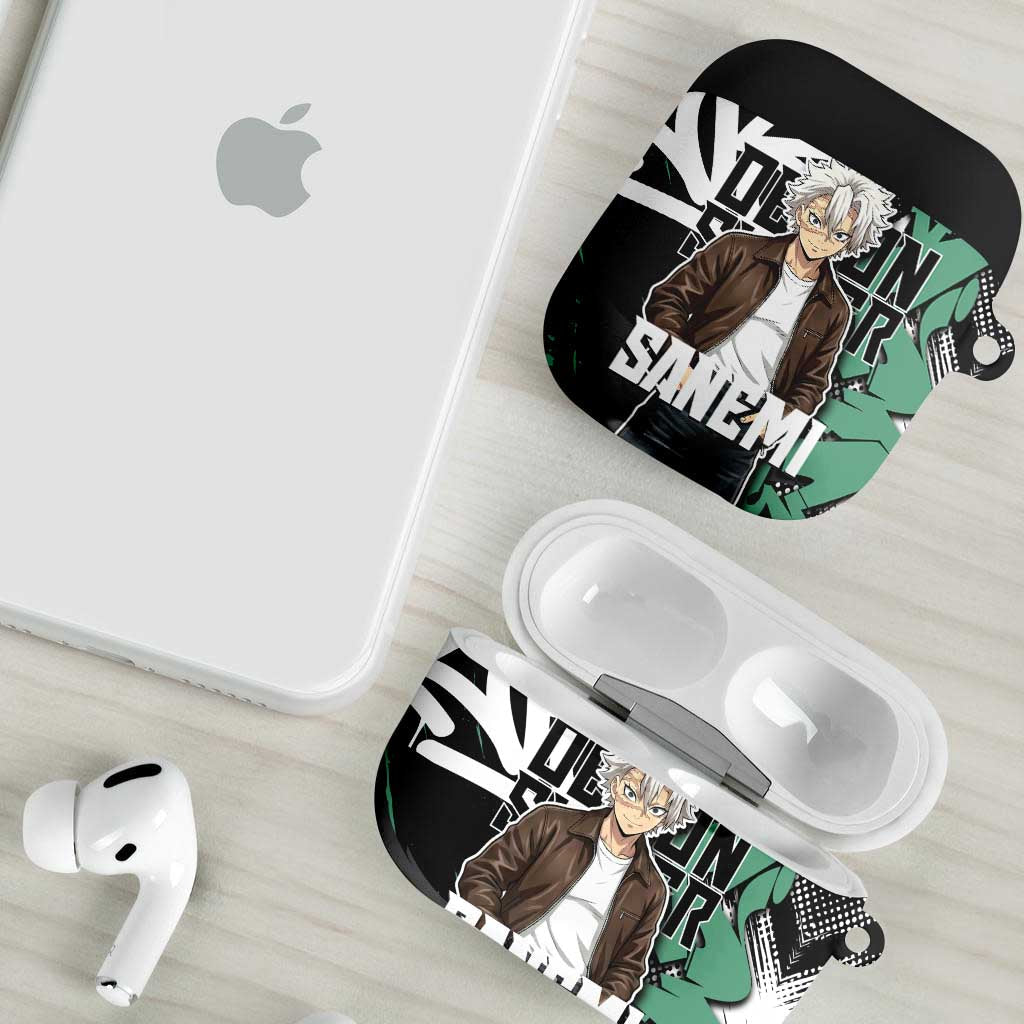 Sanemi Demon Slayer AirPods Case Graffiti Street Anime Design