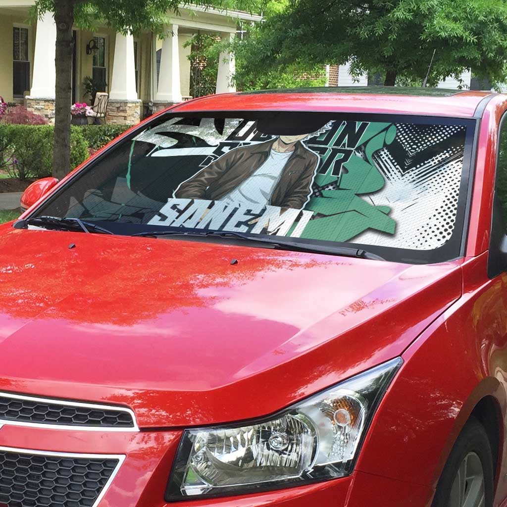 Sanemi Demon Slayer Auto Sun Shade Graffiti Street Anime Design