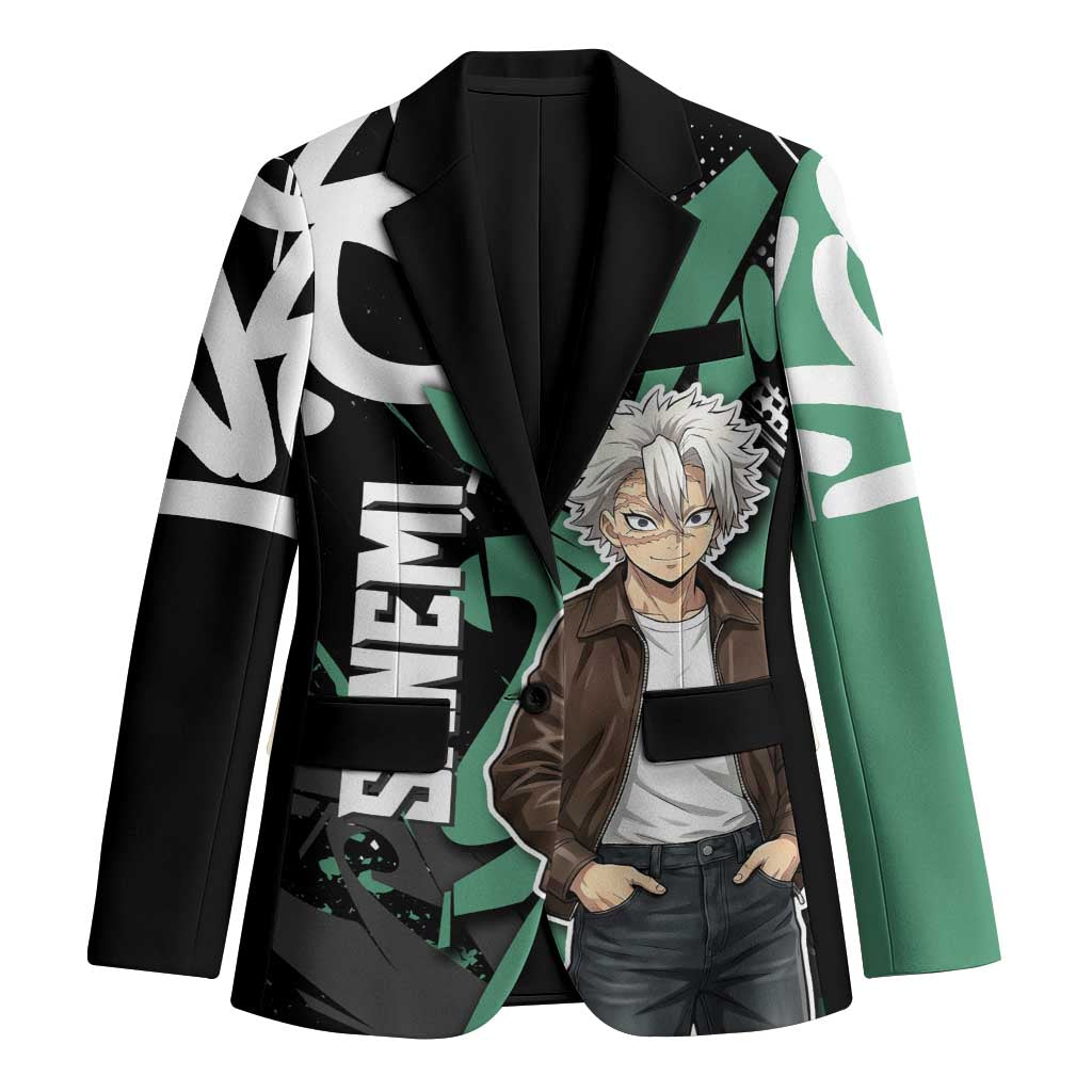Sanemi Demon Slayer Blazer Graffiti Street Anime Design