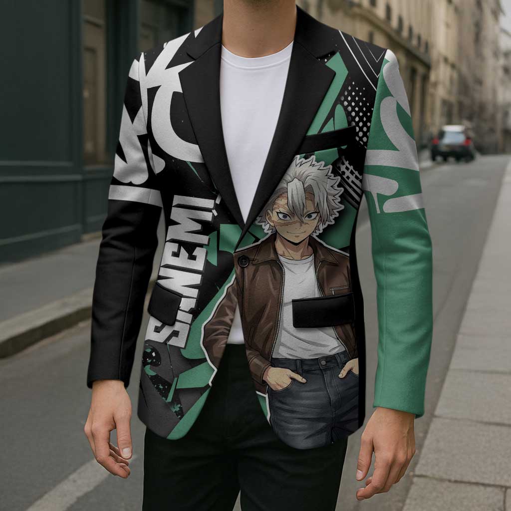 Sanemi Demon Slayer Blazer Graffiti Street Anime Design