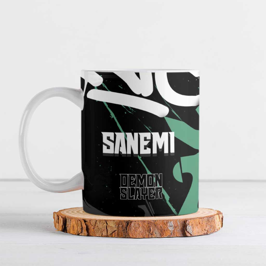 Sanemi Demon Slayer Ceramic Mug Graffiti Street Anime Design