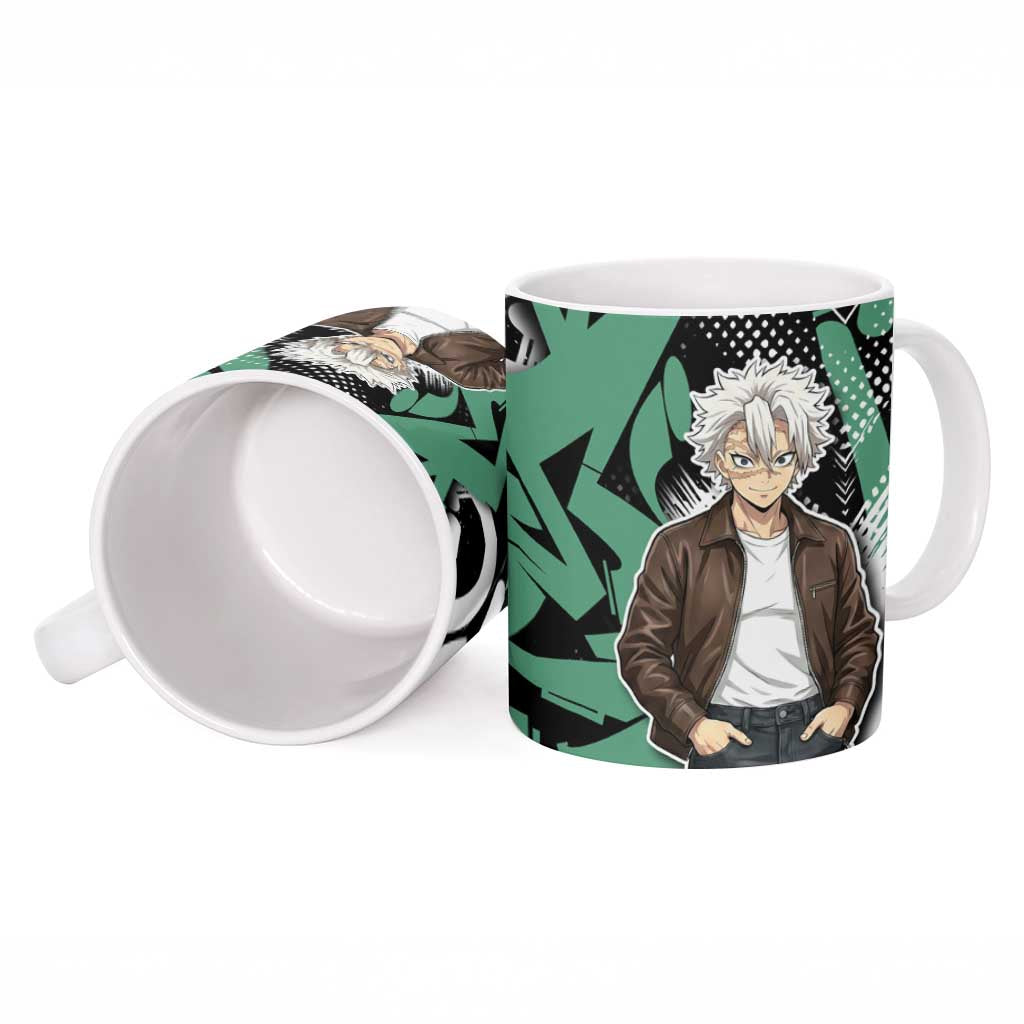 Sanemi Demon Slayer Ceramic Mug Graffiti Street Anime Design