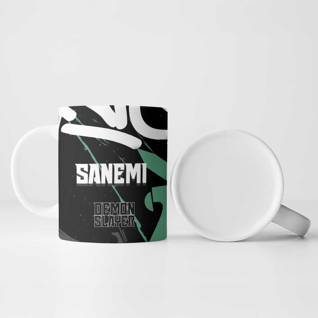 Sanemi Demon Slayer Ceramic Mug Graffiti Street Anime Design