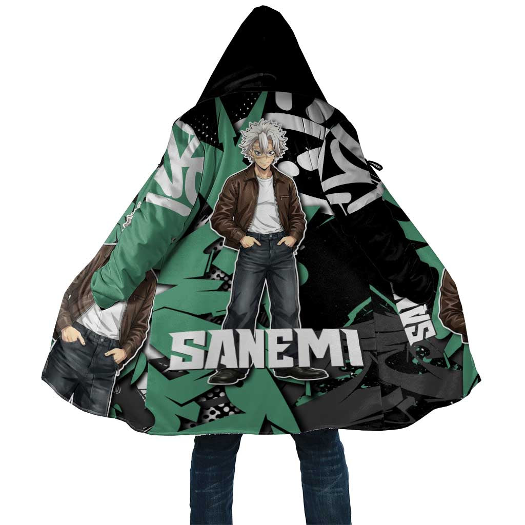 Sanemi Demon Slayer Cloak Graffiti Street Anime Design