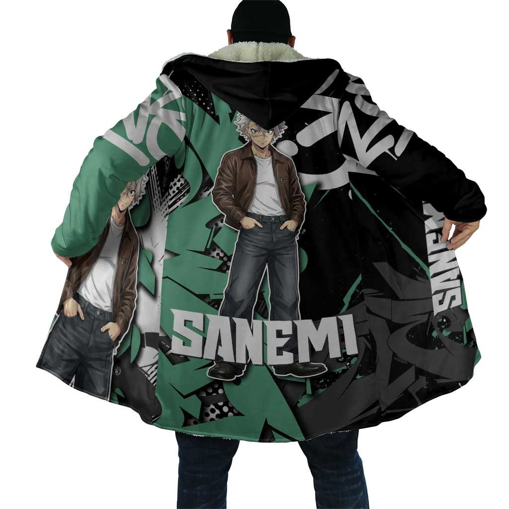 Sanemi Demon Slayer Cloak Graffiti Street Anime Design