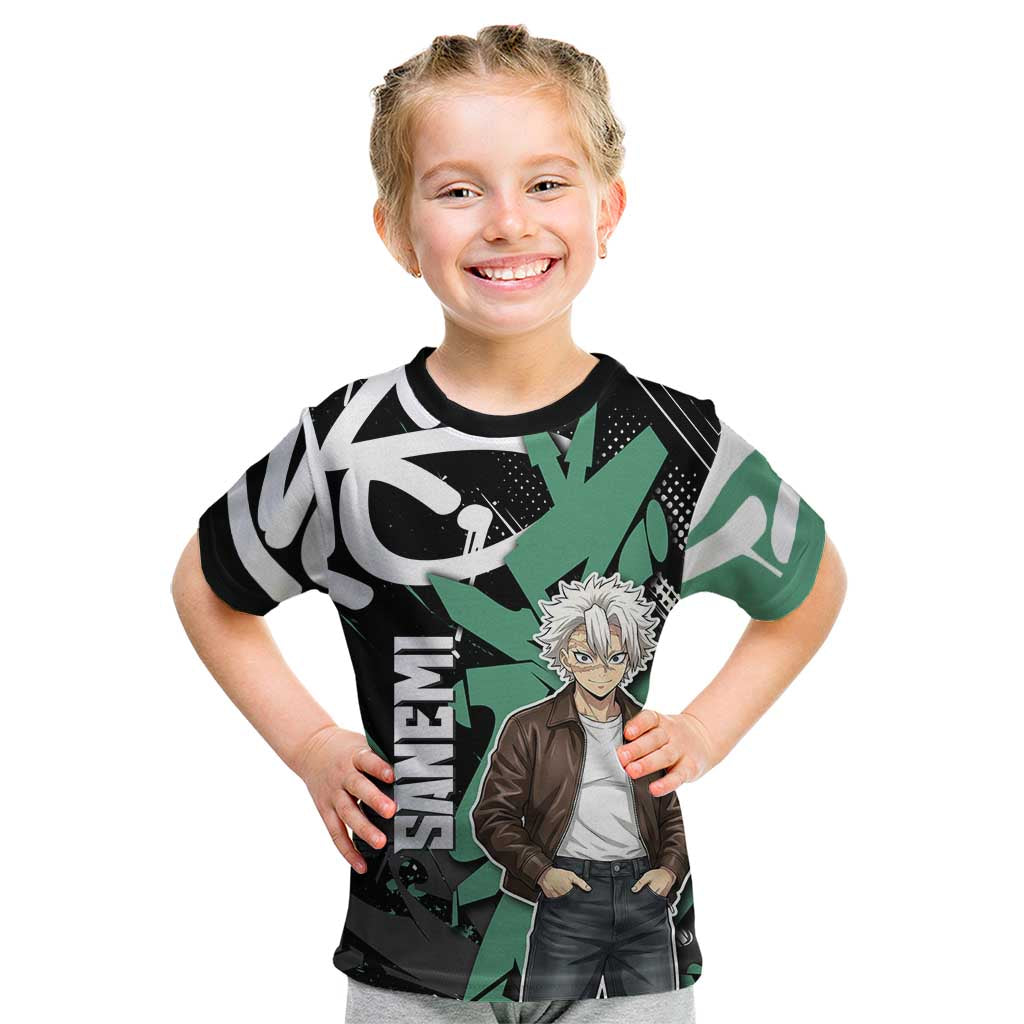 Sanemi Demon Slayer Kid T Shirt Graffiti Street Anime Design
