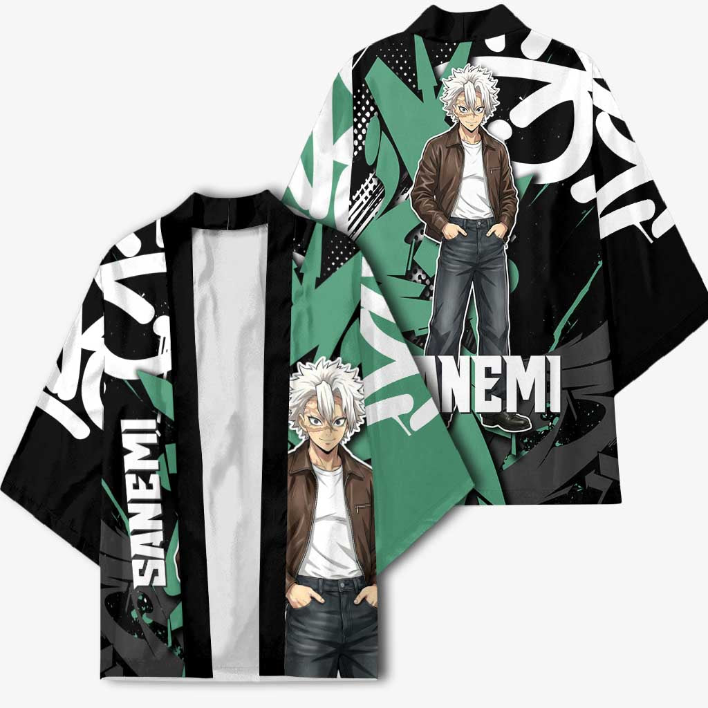 Sanemi Demon Slayer Kimono Graffiti Street Anime Design