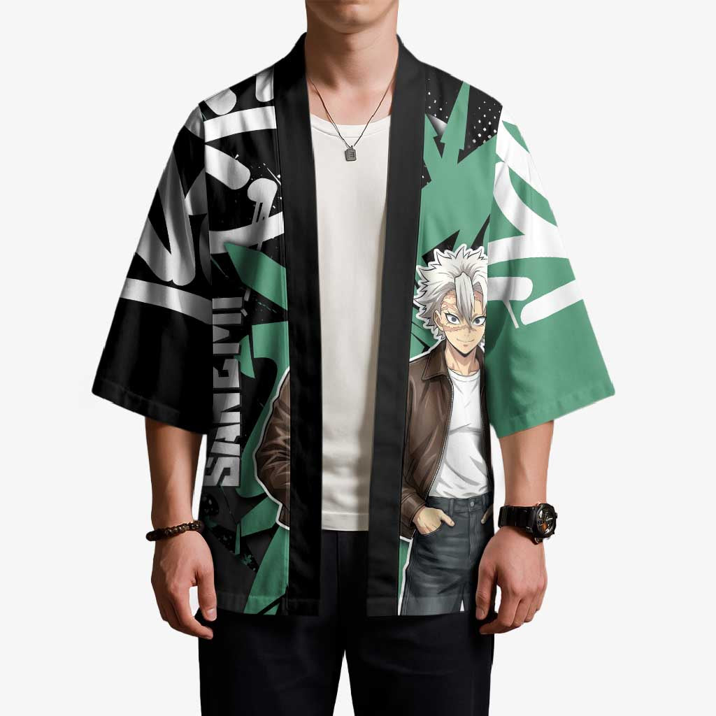 Sanemi Demon Slayer Kimono Graffiti Street Anime Design