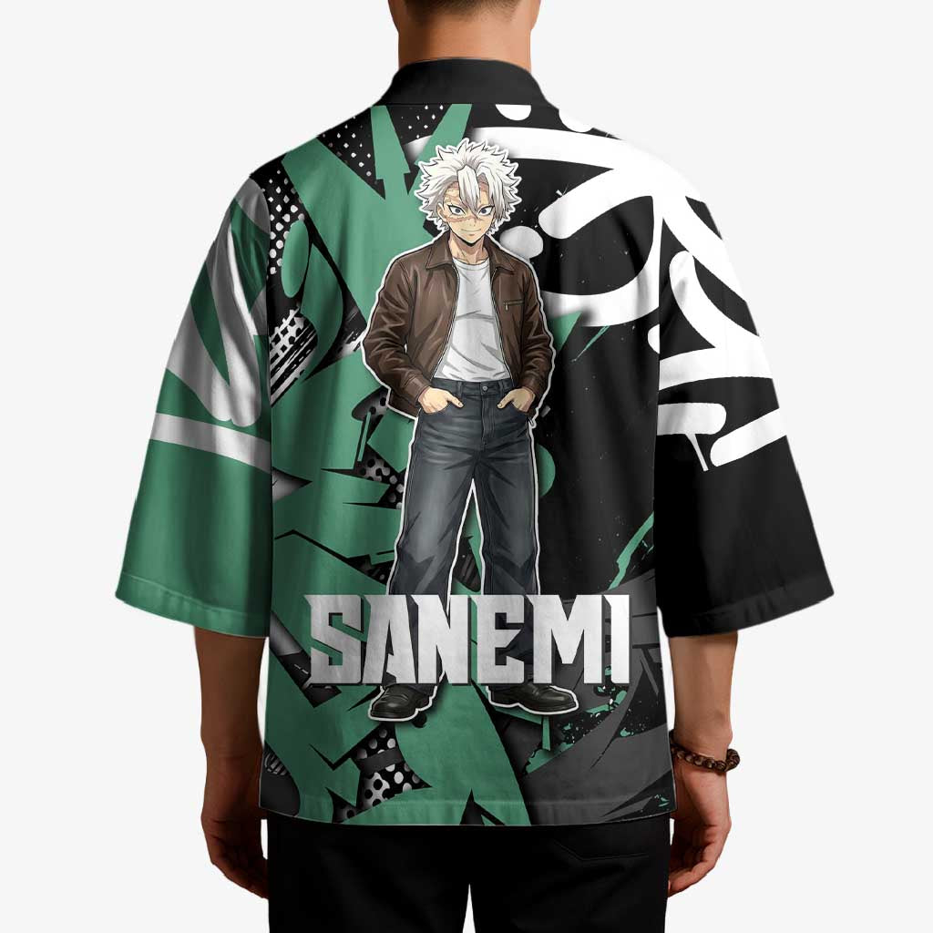 Sanemi Demon Slayer Kimono Graffiti Street Anime Design