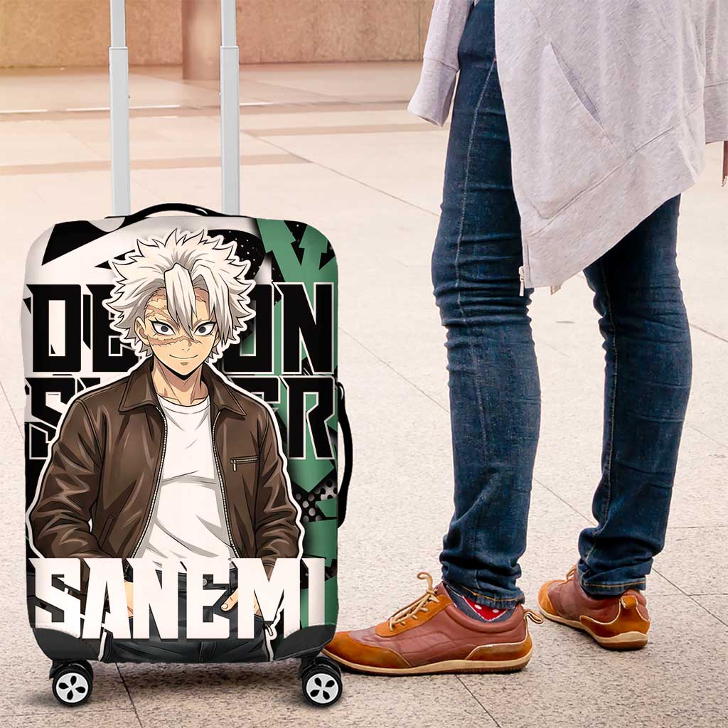 Sanemi Demon Slayer Luggage Cover Graffiti Street Anime Design