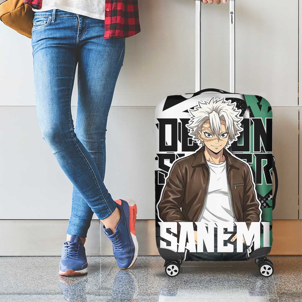 Sanemi Demon Slayer Luggage Cover Graffiti Street Anime Design