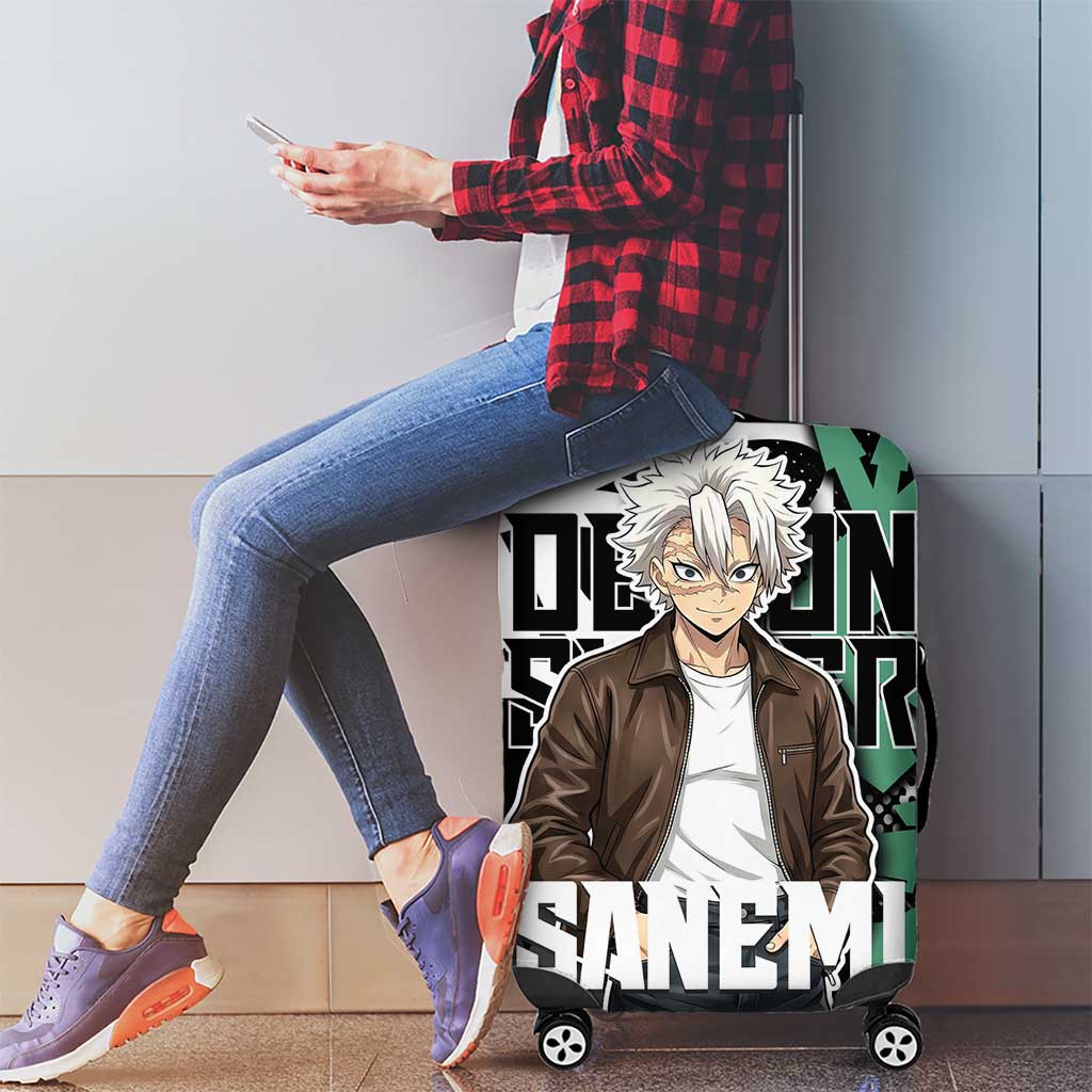 Sanemi Demon Slayer Luggage Cover Graffiti Street Anime Design