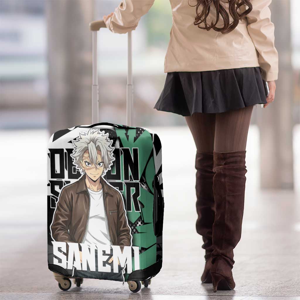 Sanemi Demon Slayer Luggage Cover Graffiti Street Anime Design