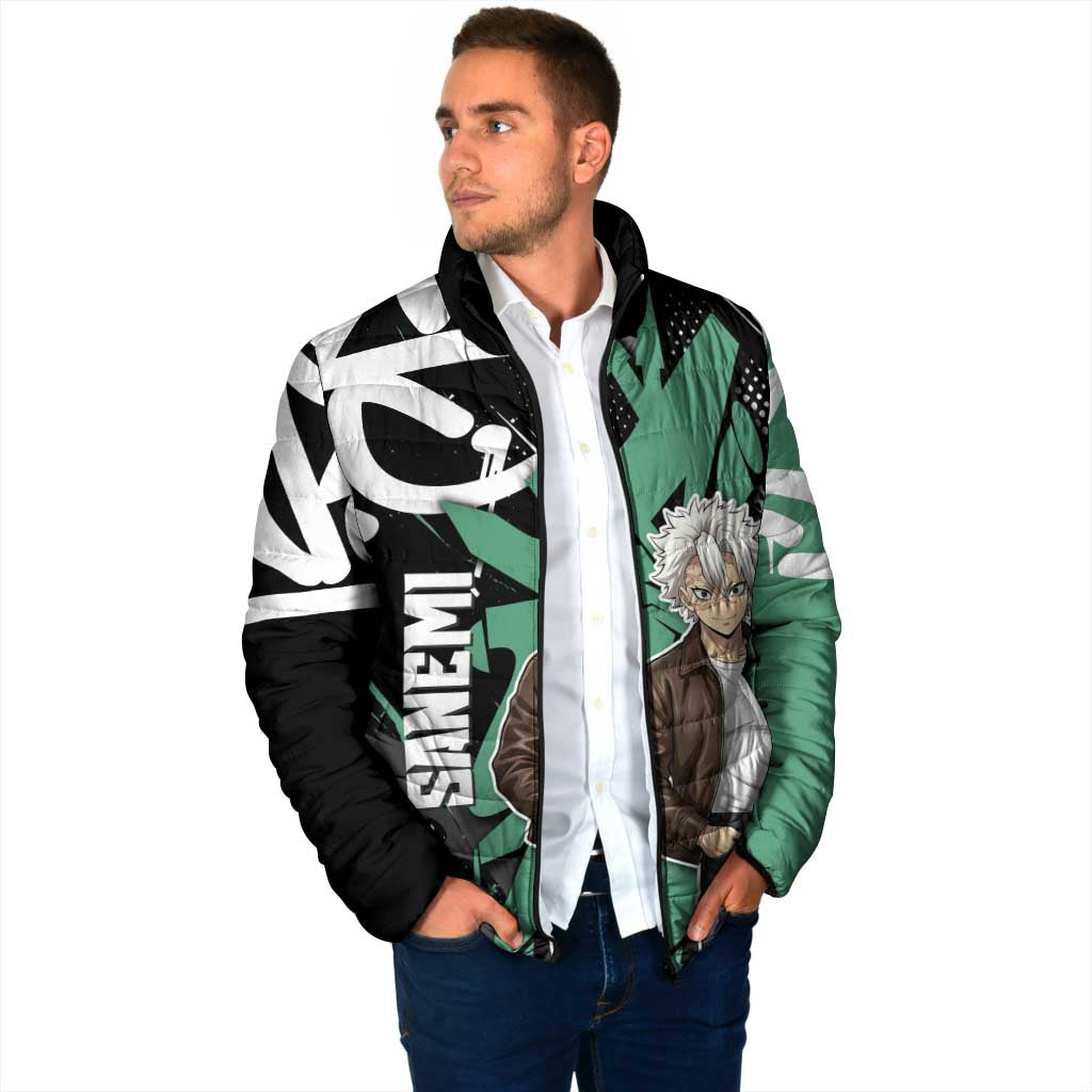 Sanemi Demon Slayer Padded Jacket Graffiti Street Anime Design
