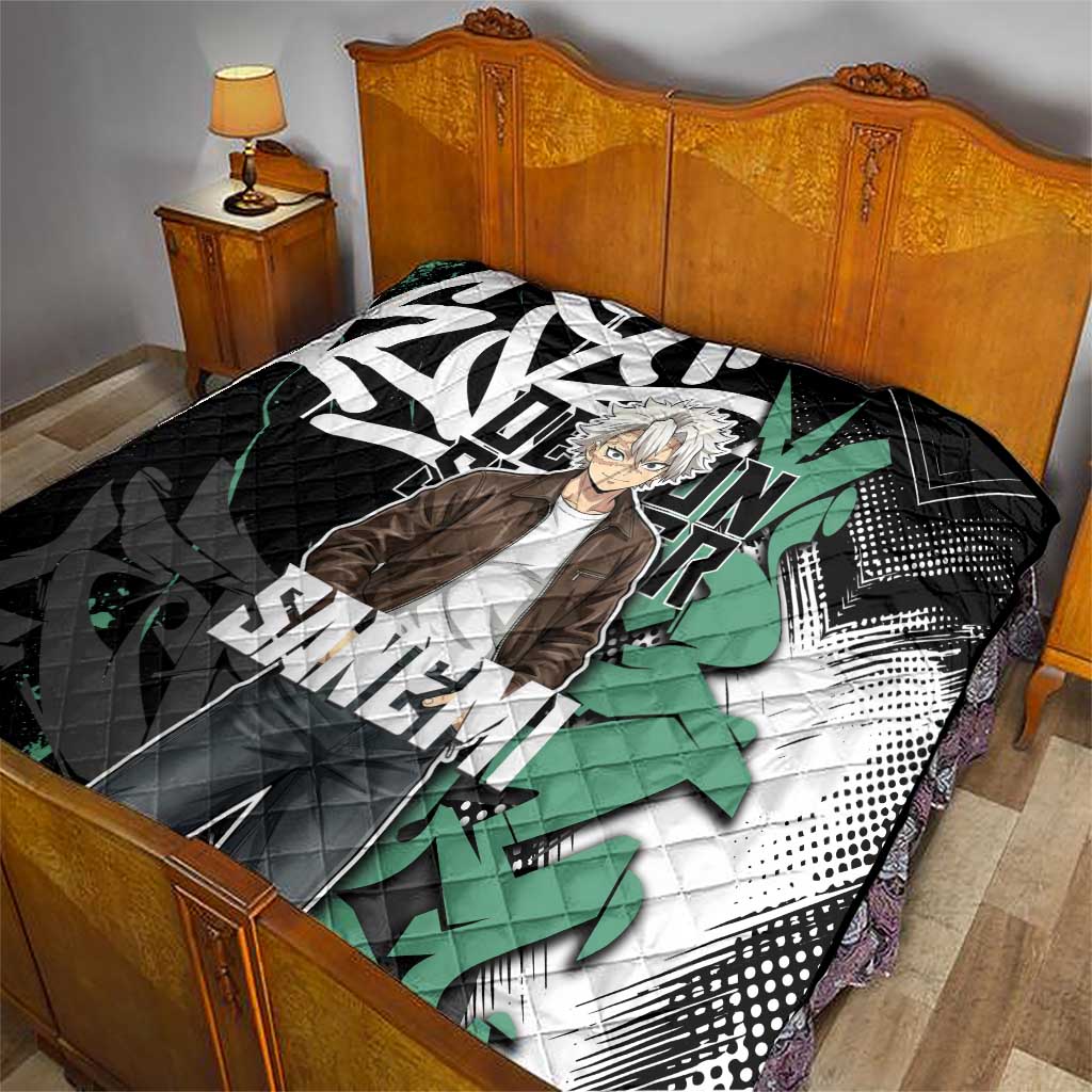 Sanemi Demon Slayer Quilt Graffiti Street Anime Design