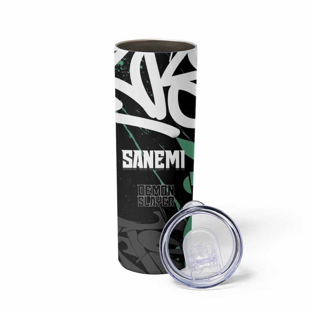 Sanemi Demon Slayer Skinny Tumbler Graffiti Street Anime Design