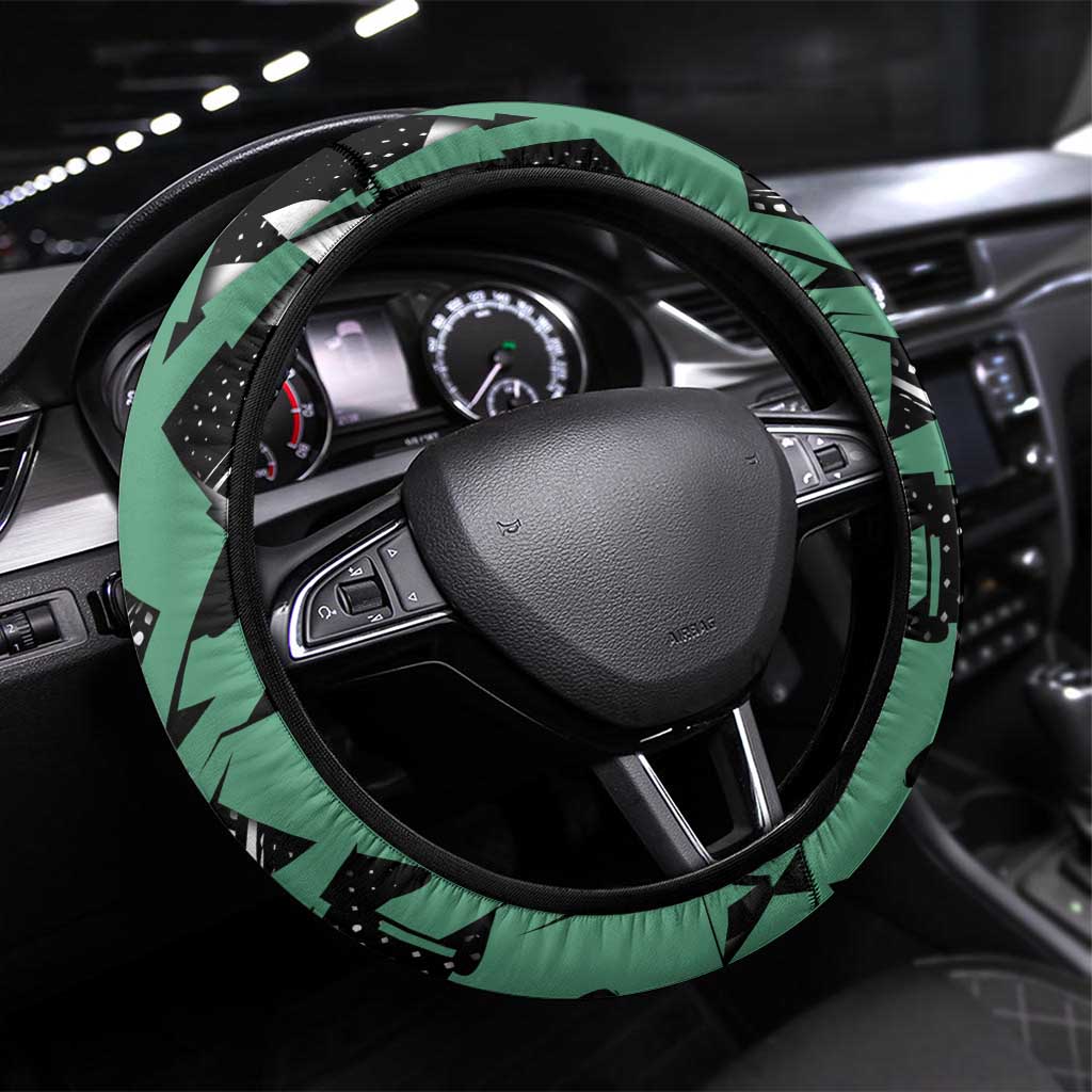 Sanemi Demon Slayer Steering Wheel Cover Graffiti Street Anime Design