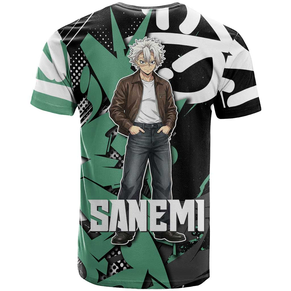 Sanemi Demon Slayer T Shirt Graffiti Street Anime Design