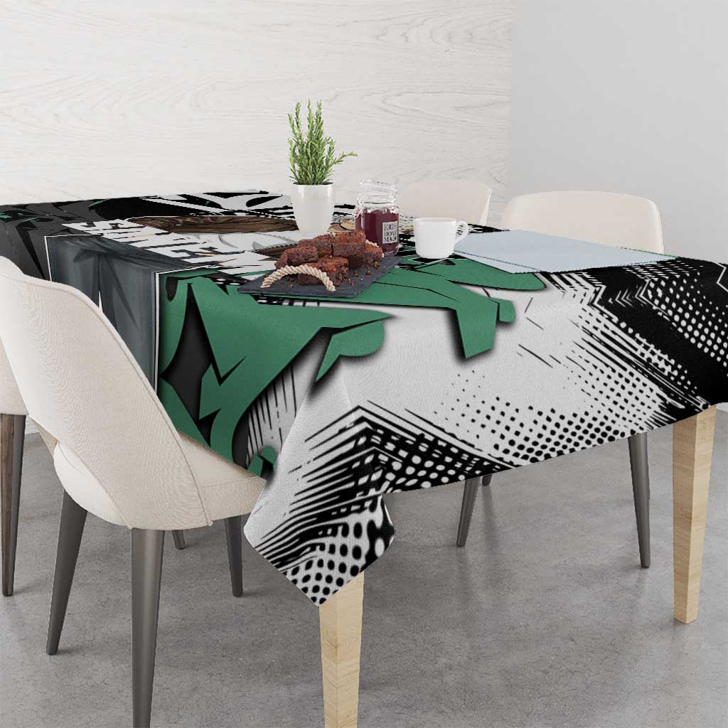 Sanemi Demon Slayer Tablecloth Graffiti Street Anime Design