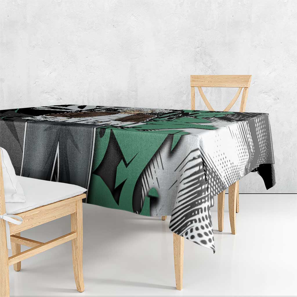 Sanemi Demon Slayer Tablecloth Graffiti Street Anime Design